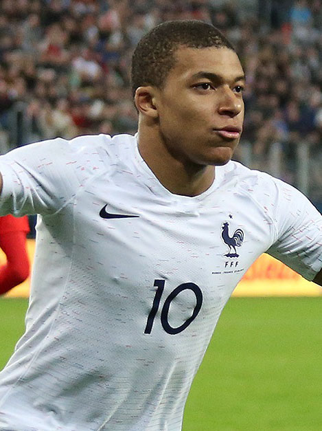 Portrait de Kylian Mbappe